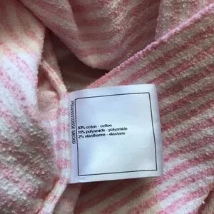 Chanel 2019 La Padua Runway Pink Striped Women\'s T-Shirt 36 CHANEL | Accessories | Chanel 29 La Padua Runway Pink  main image 3